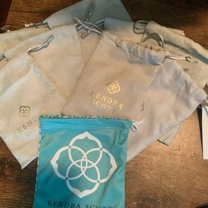 Lot of 9 Kendra Scott Bags